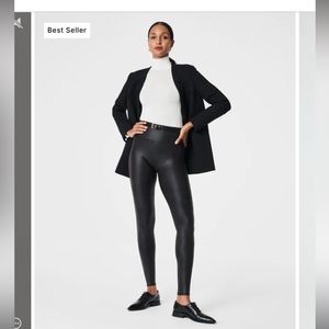 SPANX faux leather leggings